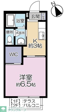 ヴェルドミールBの物件間取画像